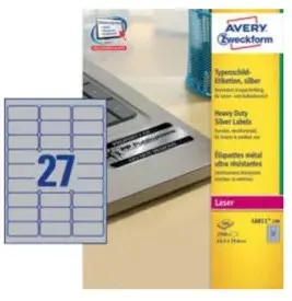 Pašlīmējoša etiķete Avery L6011-100 Photo 2