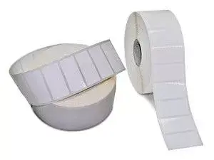 Zebra thermal transfer labels PolyE 3100T, polyethylene, 5.08×2.54 cm, 2398 labels/roll, white
