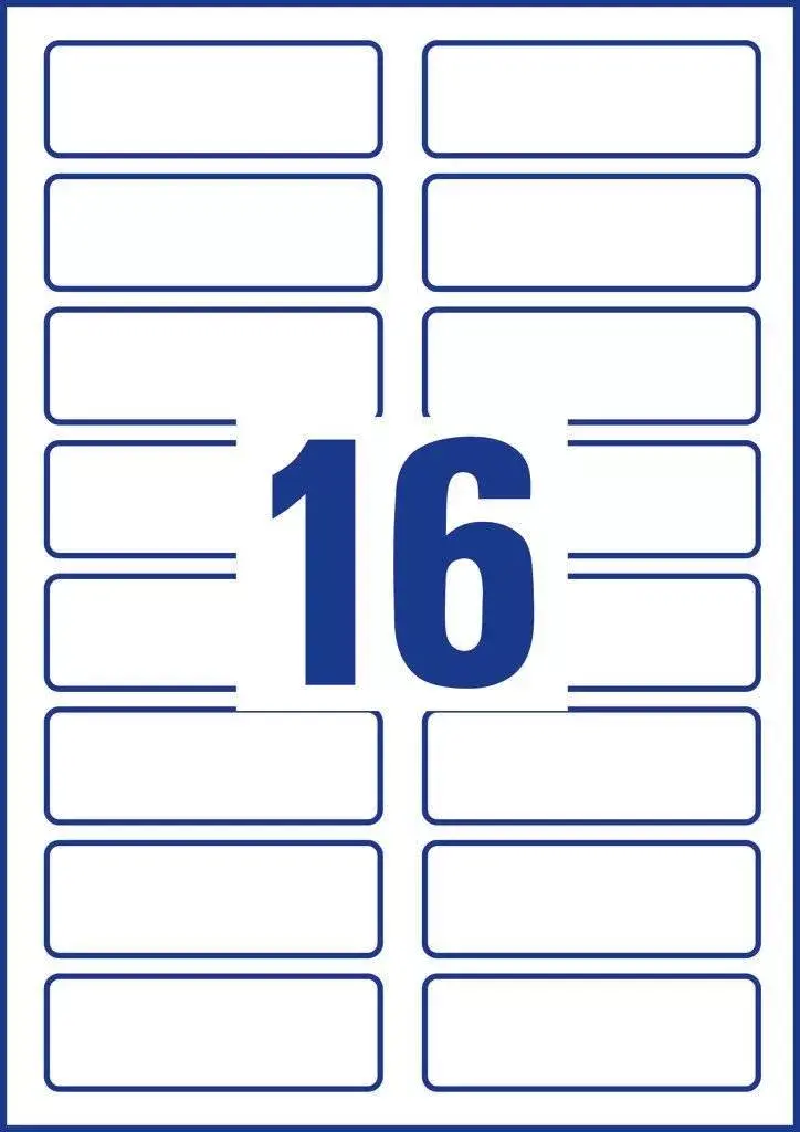 Self-adhesive label Avery L4783-20 Photo 3