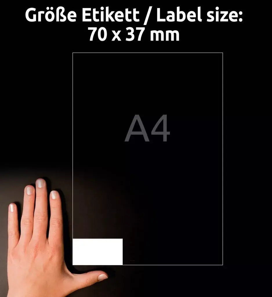 Pašlīmējoša etiķete AVERY 3474-10 Photo 5