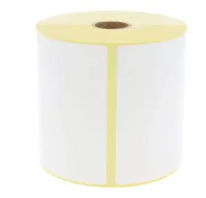 Label Zebra Z-Perform 1000T Matt Permanent Acrylic Adhesive Perforated 76.2 x 101.6 mm