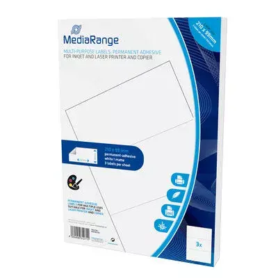 Self-adhesive label MediaRange MRINK142 Photo 2
