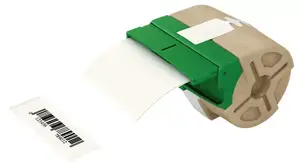 Printer label LEITZ 70270001 — white, ABS and paper, 8.8 cm width, 22 m length