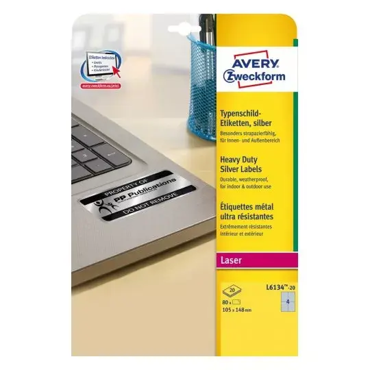 Pašlīmējoša printera etiķete Avery L6134-20 Photo 2