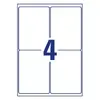 Pašlīmējoša printera etiķete Avery L4774-8 Photo 3