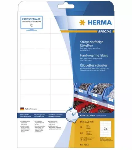 Самоклеящаяся этикетка для принтера HERMA 4582 Photo 2