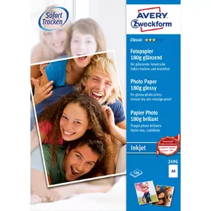 Photo Paper A4 Gloss Avery 2496