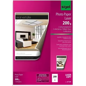 Photo Paper A4 Sigel LP344 Pink White