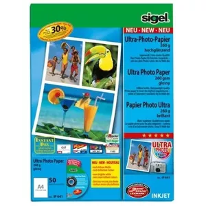 Printing paper Sigel IP 641 260 g 50 sheets