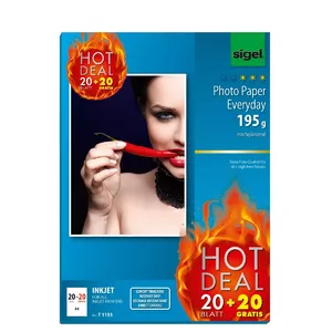Photo paper A4 Sigel T1155 High-gloss