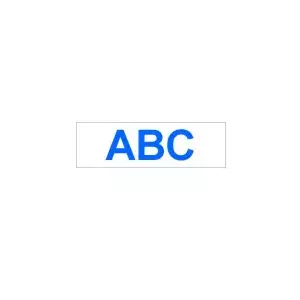 Labeling Tape Brother MK233 12mm Blue/White