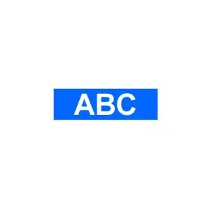 Labeling Tape Brother TZ-555 24mm White/Blue