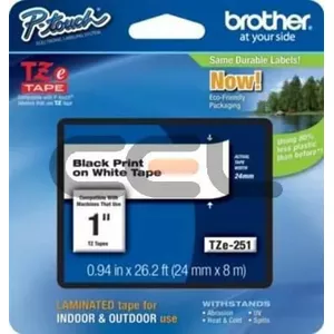 Label-making tape TZ Brother TZE251CIV