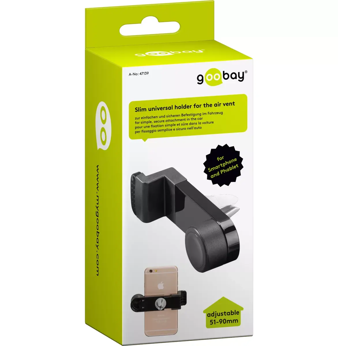 Passive holder Goobay 47139 Photo 4