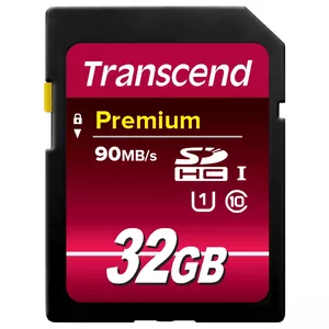 Flash Memory Transcend 32GB SDHC Class 10 UHS-I TS32GSDU1
