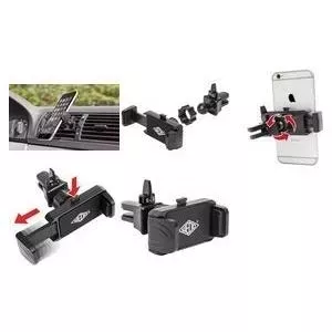 Smartphone holder WEDO Clip-it 6006101 — adjustable clamp, black