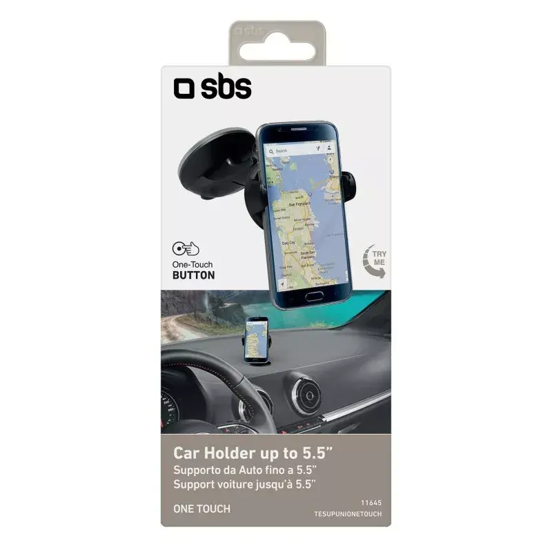Pasīvais turētājs SBS Universal automašīnas turētājs viedtālrunim līdz 5,5'' Photo 4