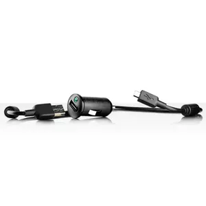 Philips DLP2357V/10 - Chargeur voiture 2xUSB/12V + câble USB/câble lighting