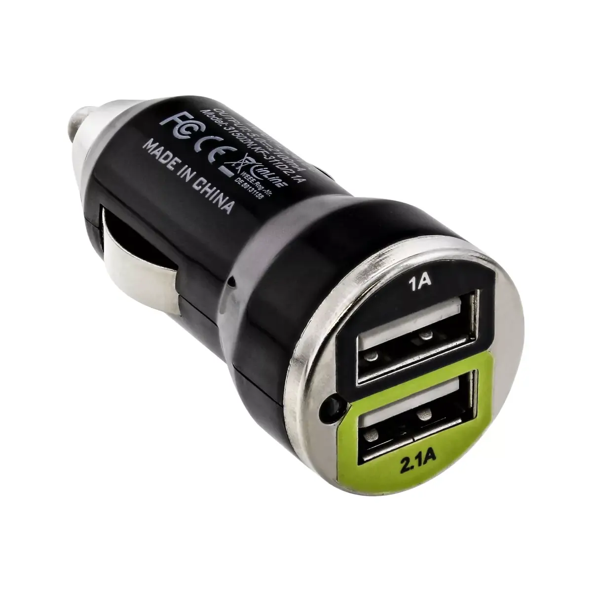 Car Charger InLine USB DUAL+ KFZ 31502C Photo 2