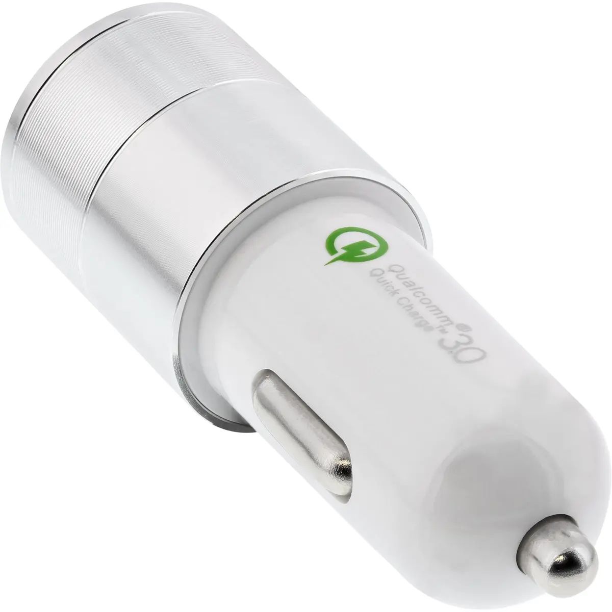 InLine USB Car Charger Quick Charge 3.0 36W White Photo 4