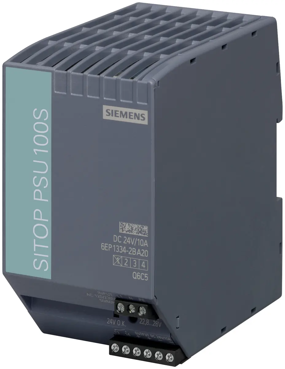 Siemens SITOP PSU100S Iekštelpu Barošanas Bloks