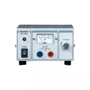 Лабораторный блок питания Voltcraft PS-1152A, DC 1.5–15 В, макс. 1.5 А, 22.5 Вт