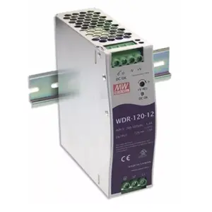 Power Supply Unit MEAN WELL WDR-120-12 120W AC Input 180-550V