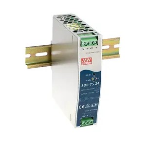 Barošanas bloks MEAN WELL SDR-75-24 77W metālisks