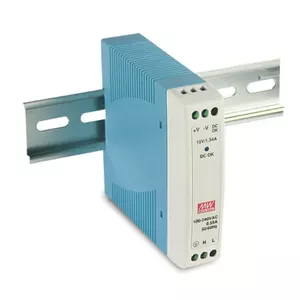 Power Supply Unit MEAN WELL MDR-10-5 10W Blue Metallic