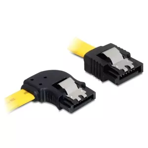 SATA Cable Male/Male DeLOCK 82825 0.5m Yellow