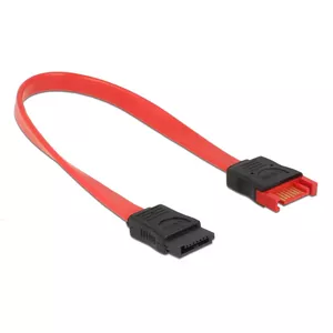 SATA Cable DeLOCK 83952 0.2m SATA 7-pin Black Red