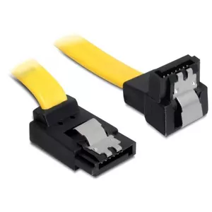 SATA Cable Male/Male DeLOCK 82821 0.5m Yellow