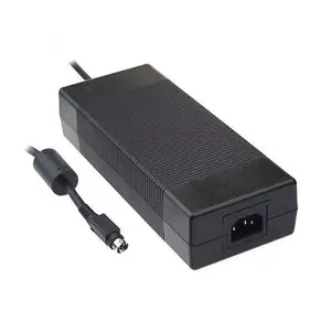 Barošanas adapteris mean well GST220A48-R7B, 220 W, 48 V izvade, 85–264 V ieeja, RoHS, 85×210×46 mm