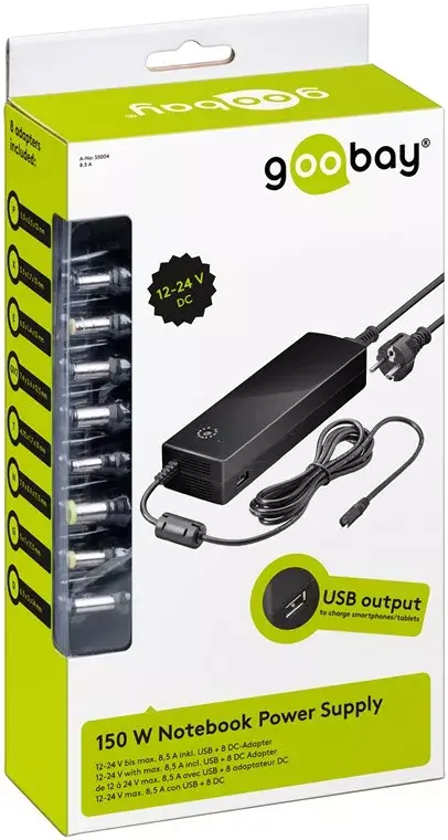 Блок питания для ноутбука Goobay 134.5 W Photo 2