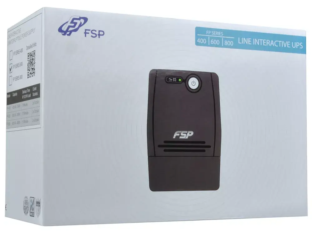Источник бесперебойного питания FSP FP 800 Photo 3