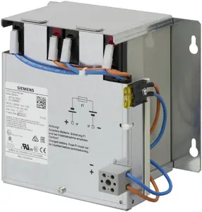 Siemens SITOP Battery Module 24V 7Ah CE REACH compliant for backup power systems