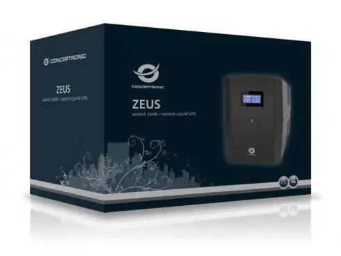 UPS Conceptronic ZEUS 1200VA 720W Photo 3