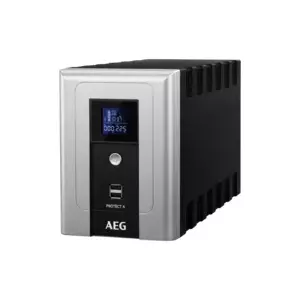 AEG Protect A nepārtrauktas barošanas avots (UPS) Line-Interactive 1,2 kilovoltampērs 720 W 6 Maiņstrāvas izvade (-s)