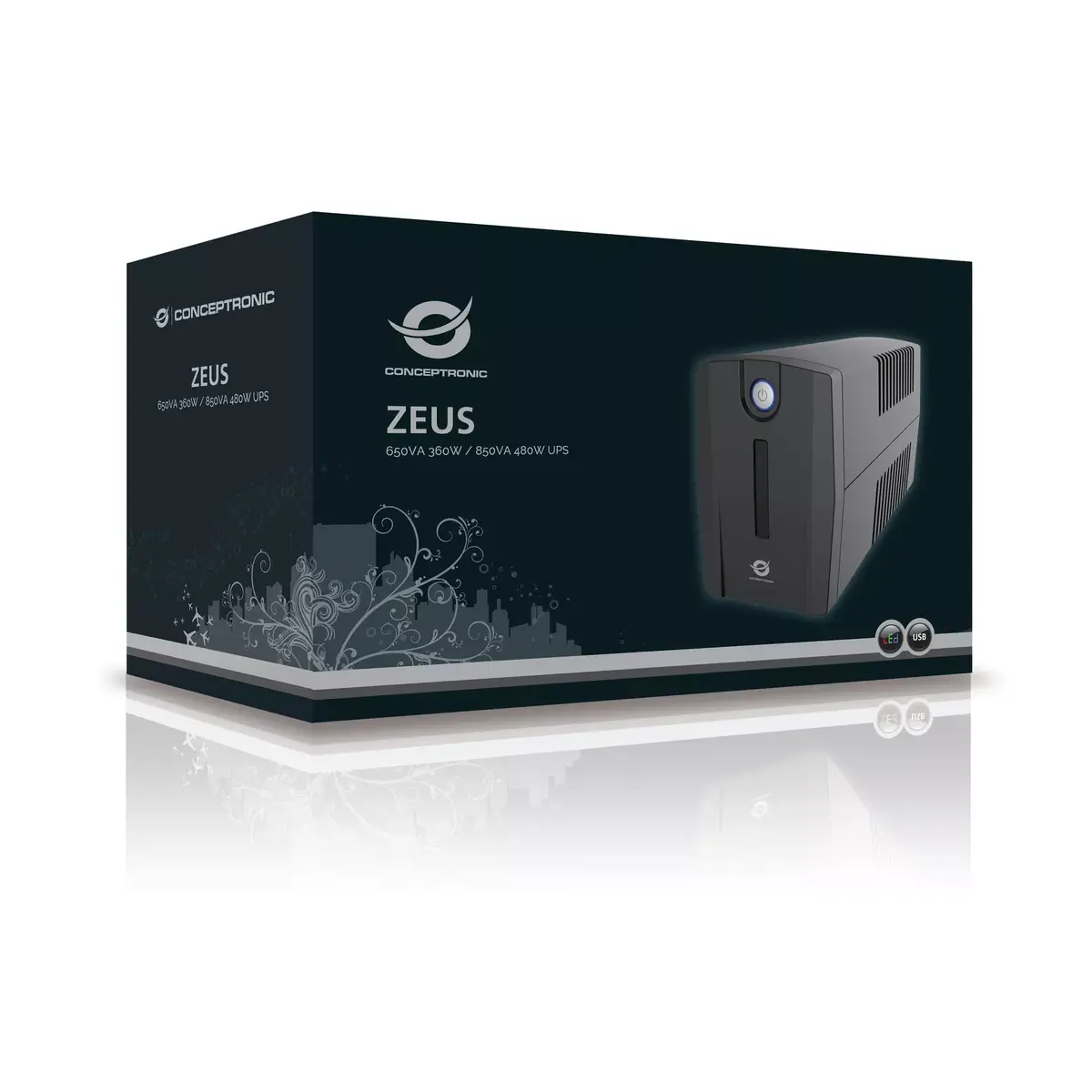 UPS Conceptronic ZEUS 850VA 480W Photo 3