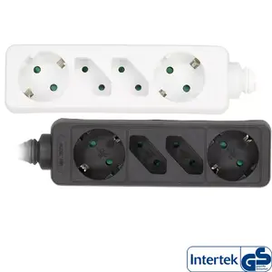 InLine Socket strip 4-way InLine 16441