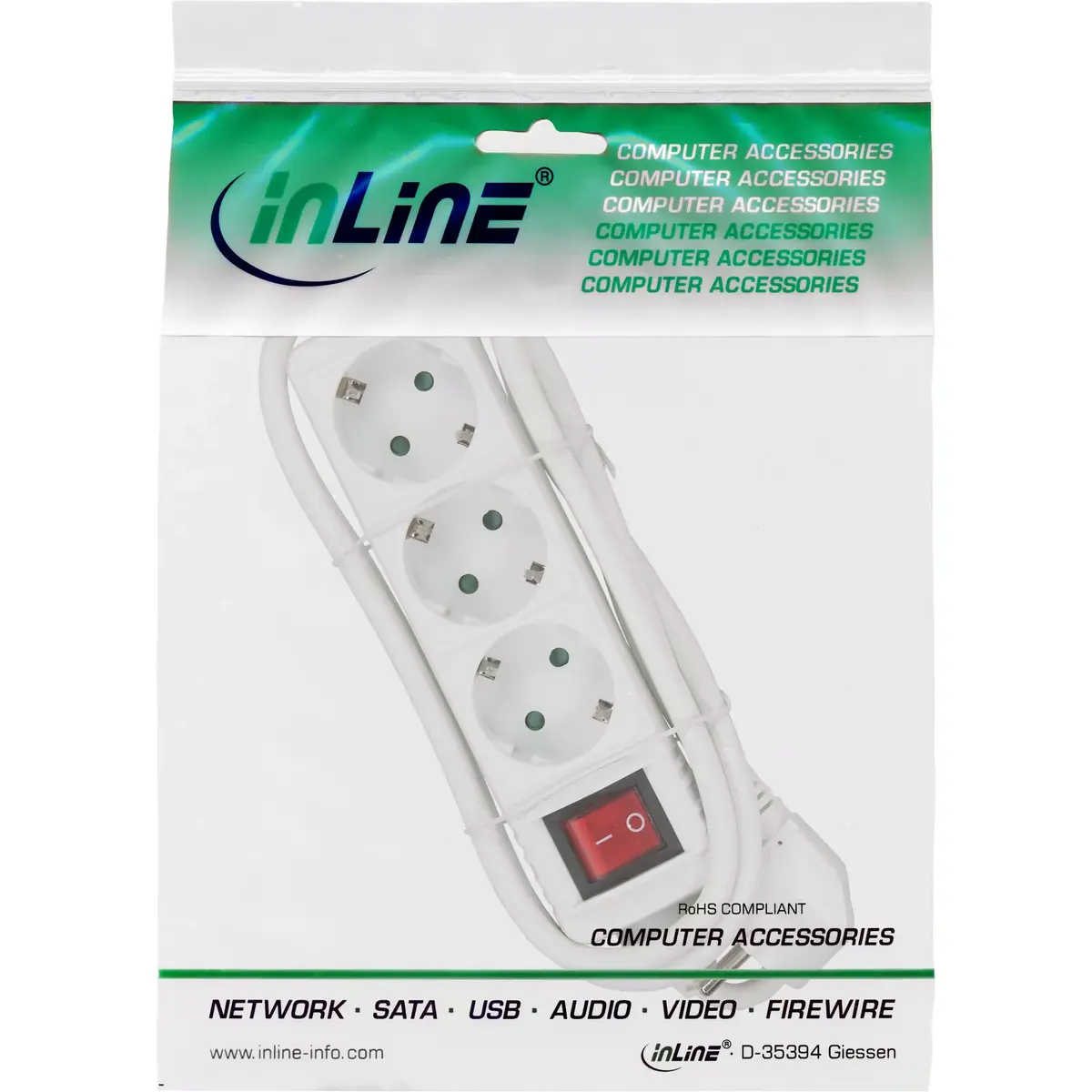 InLine Socket strip InLine 16435T Photo 2