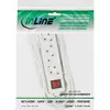 InLine 16441T 4-Way Socket Strip Photo 2