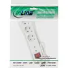 InLine CEE 7/3 3-Way Socket Strip with Switch Photo 3