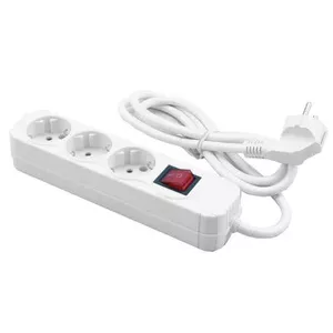 Удлинитель MediaRange MRCS205 1.4м 3 розетки белый
