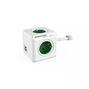 Удлинитель 4 AC розетки на улице Allocacoc Power Cube 8718444087014