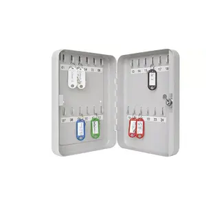 Atslēgu skapītis Wedo 102 52437X Tērauda Pelēks 24 Āķi 180x60x250mm