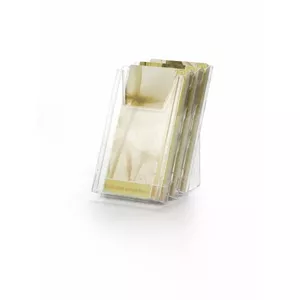 Magazine rack Durable 859919, transparent, 1/3 A4 format, 240×143×100 mm