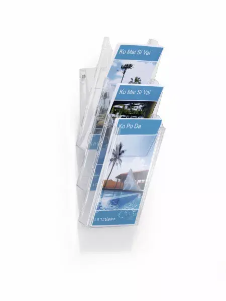 Magazine rack Durable 859919, transparent Photo 2
