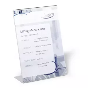 Sign holder Durable 8596-19 A4 Acrylic Transparent