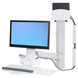 Multimedia stand Ergotron StyleView White Aluminium Plastic Height 64 cm